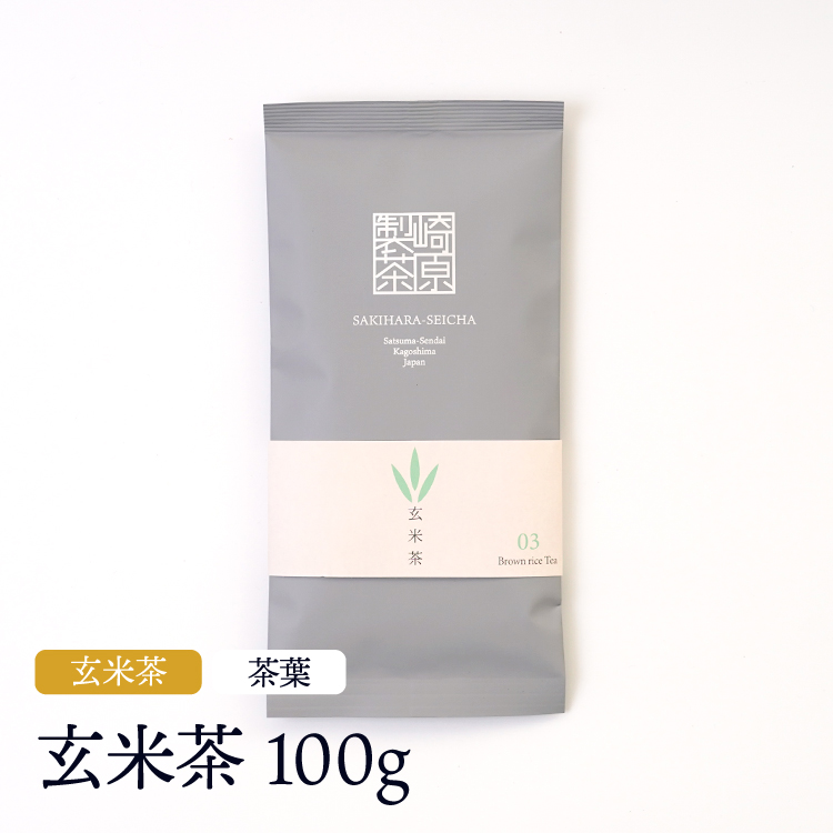 玄米茶 茶葉タイプ 100g